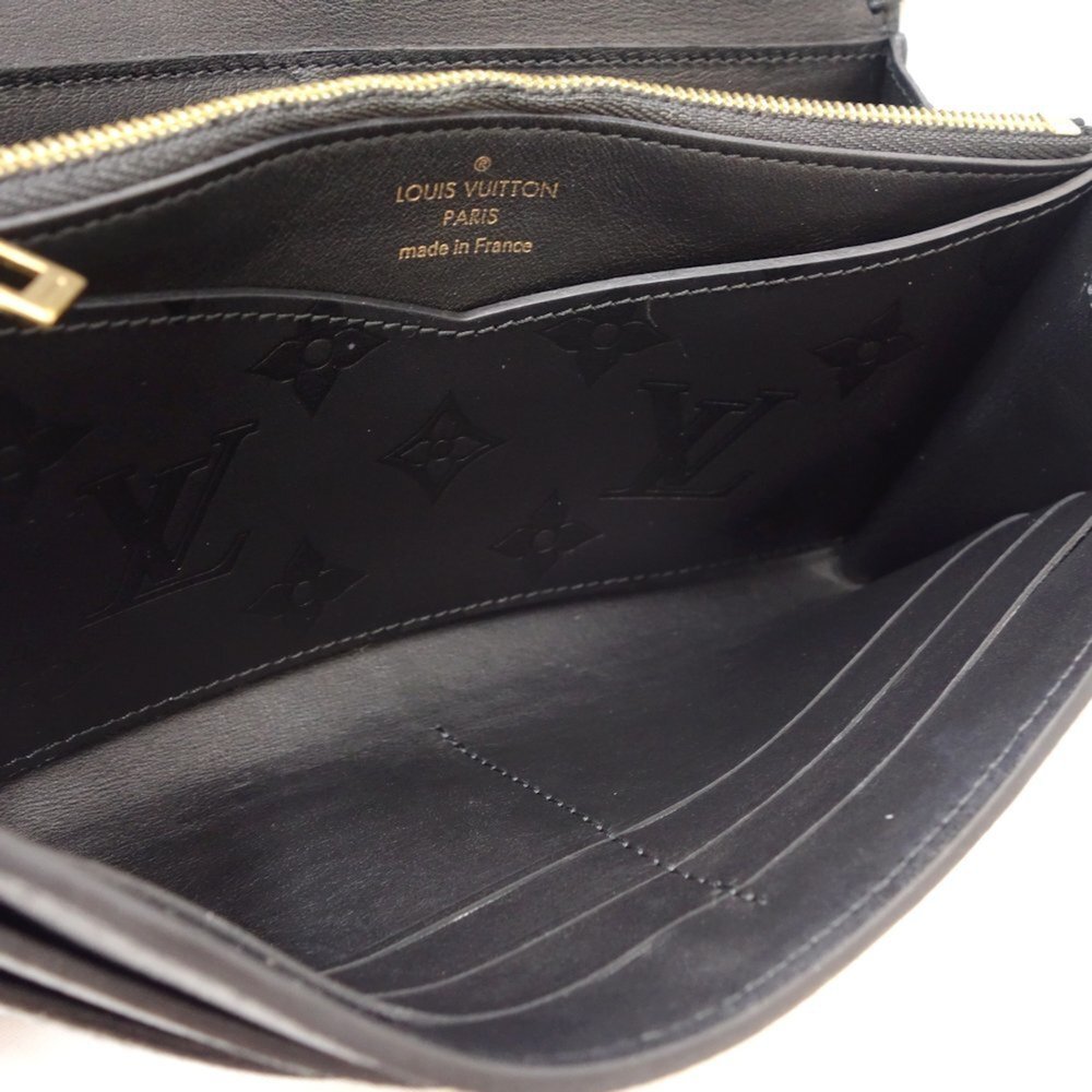 LOUIS VUITTON Black Monogram Wallet - Picture 8 of 10